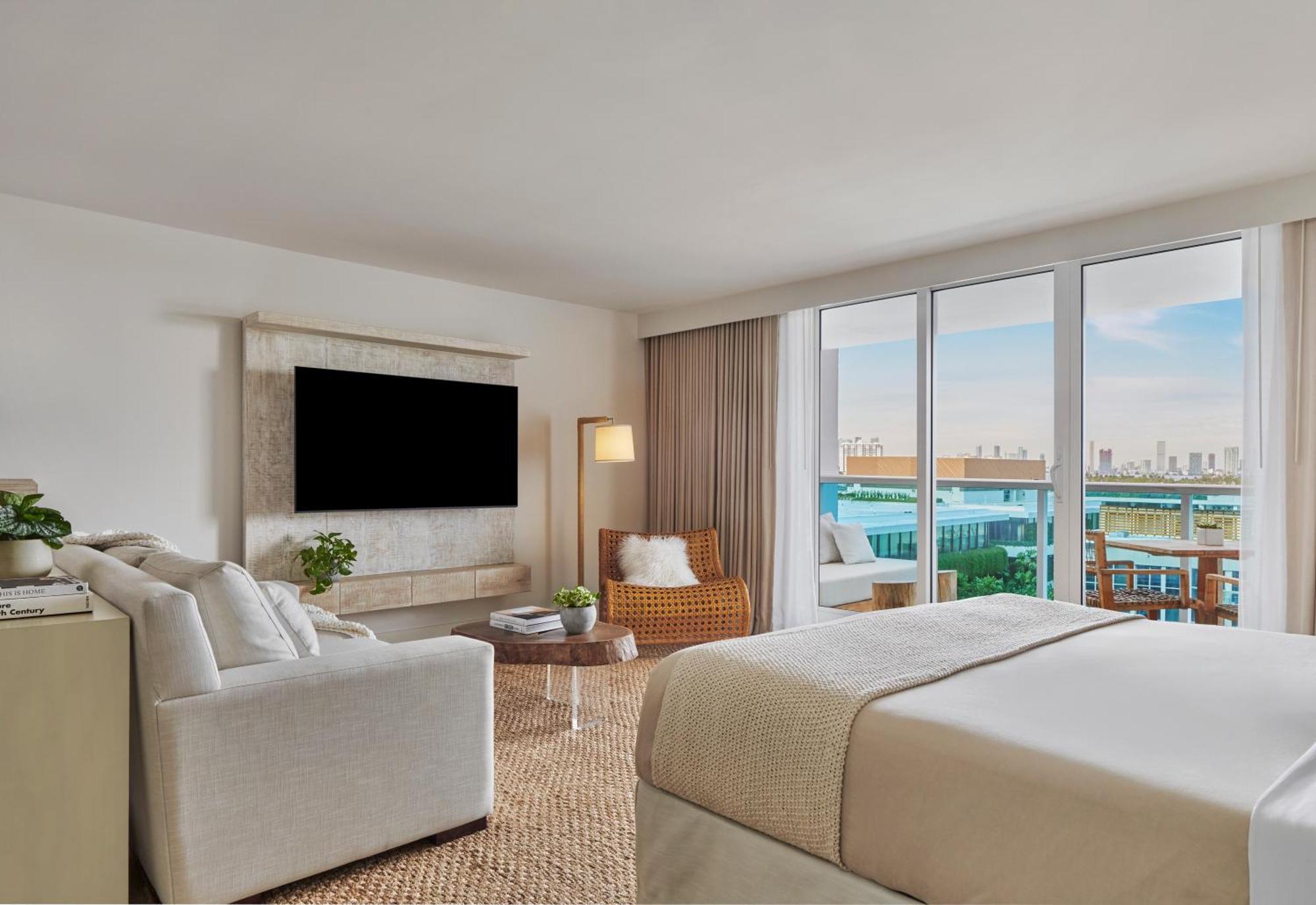 1 فندق ساوث بيتش ميامي بيتش المظهر الخارجي الصورة A room at the JW Marriott South Beach