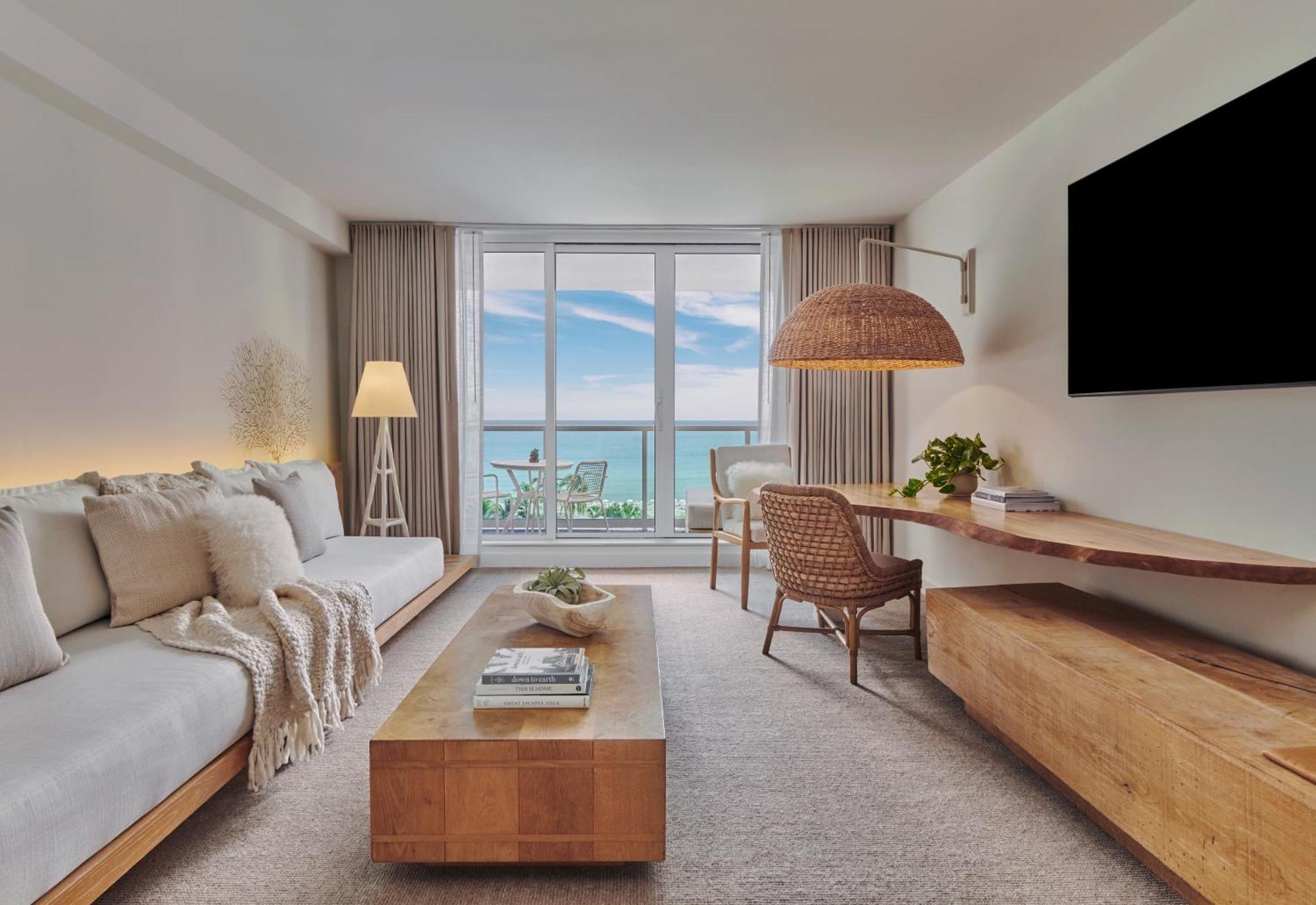 1 فندق ساوث بيتش ميامي بيتش المظهر الخارجي الصورة Living room
