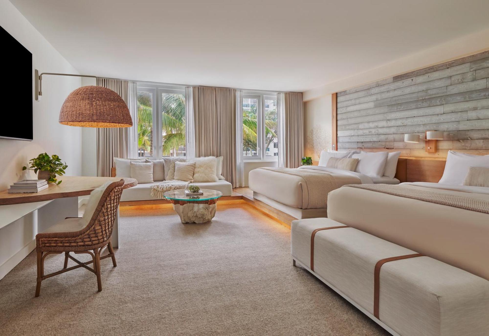 1 فندق ساوث بيتش ميامي بيتش المظهر الخارجي الصورة A room at the hotel